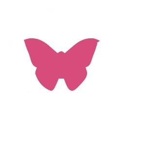 DZIURKACZ OZDOBNY 3.8 CM D38-24 MOTYL