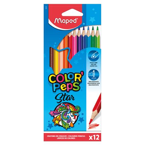 KREDKI 12 MAPED COLORPEPS