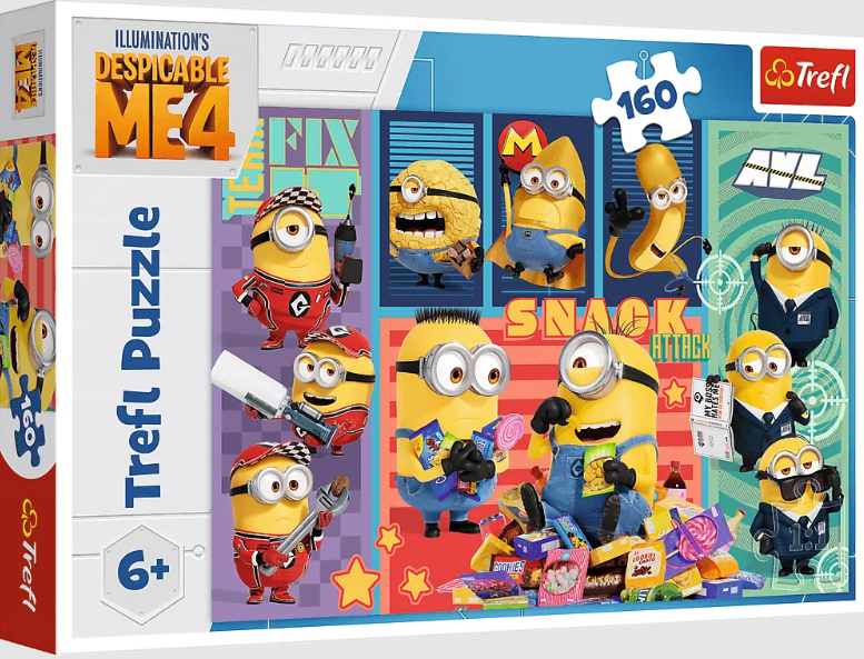 PUZZLE 160 TREFL MINIONKOWA RADOŚĆ