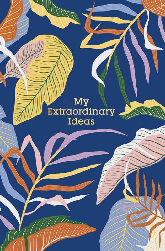 BRULION A6/80 # KREMOWY PAPIER, 'MY EXTRAORDINARY IDEAS'