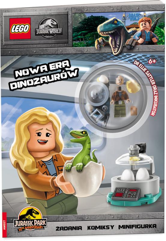 KSIĄŻECZKA LEGO JURASSIC WORLD. NOWA ERA DINOZAURÓW