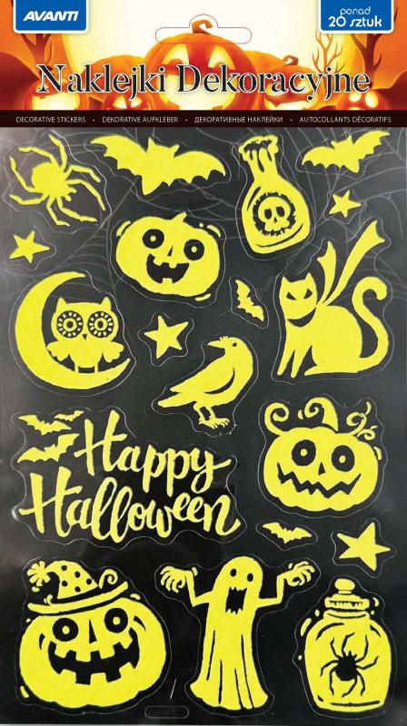 NAKLEJKI DEKORACYJNE HALLOWEEN