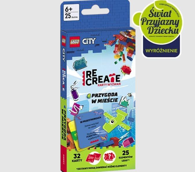 LEGO CITY. RECREATE. KARTY WYZWAŃ. PRZYGODA W MIEŚCIE