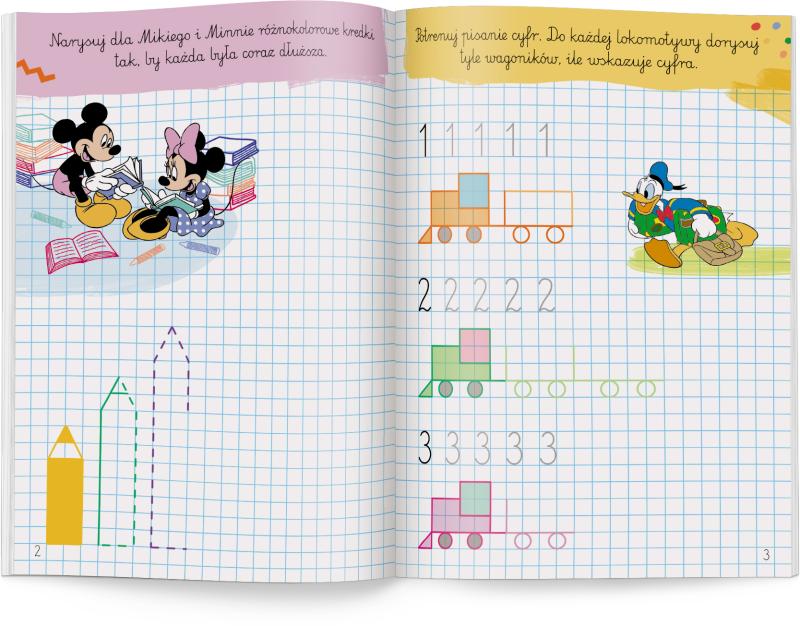 KSIĄŻECZKA DISNEY UCZY MIKI. ZADANIA W KRATKACH EDU