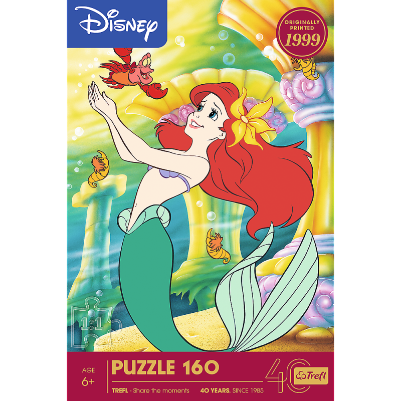 PUZZLE 160 TREFL MAŁA SYRENKA
