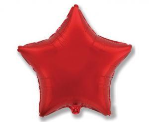 BALON FOLIOWY 18 FX GWIAZDA CZERWONA