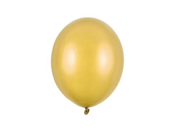 BALONY STRONG 27CM METALLIC GOLD