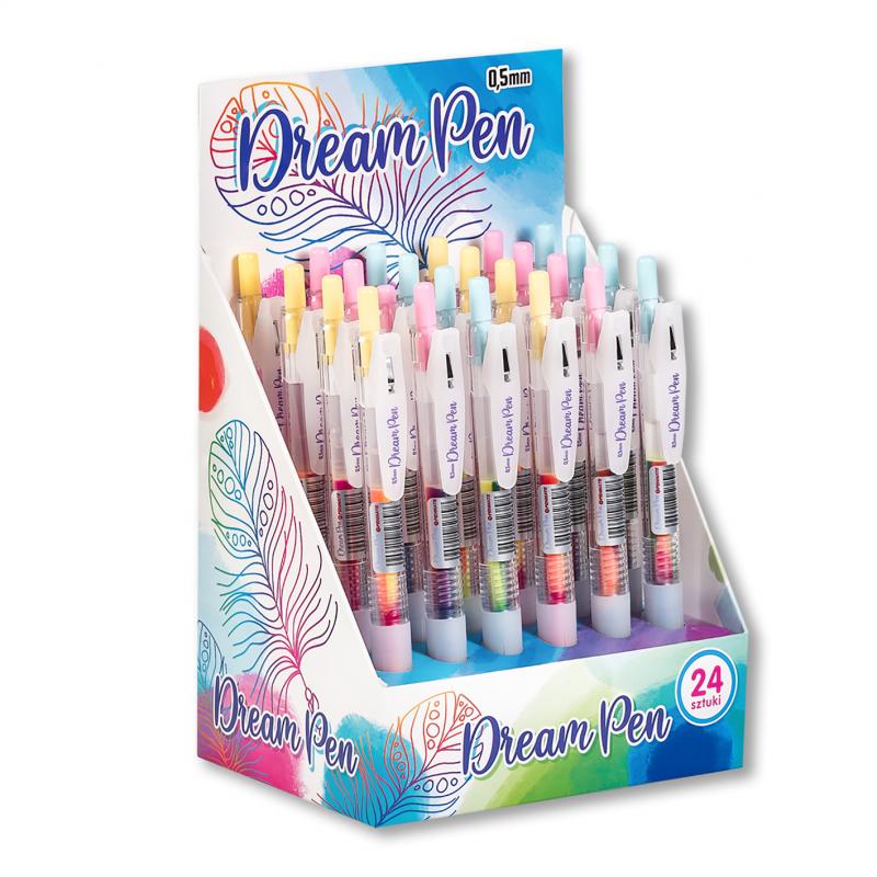 DŁUGOPIS DREAM PEN NEONOWY A'24 TADEO