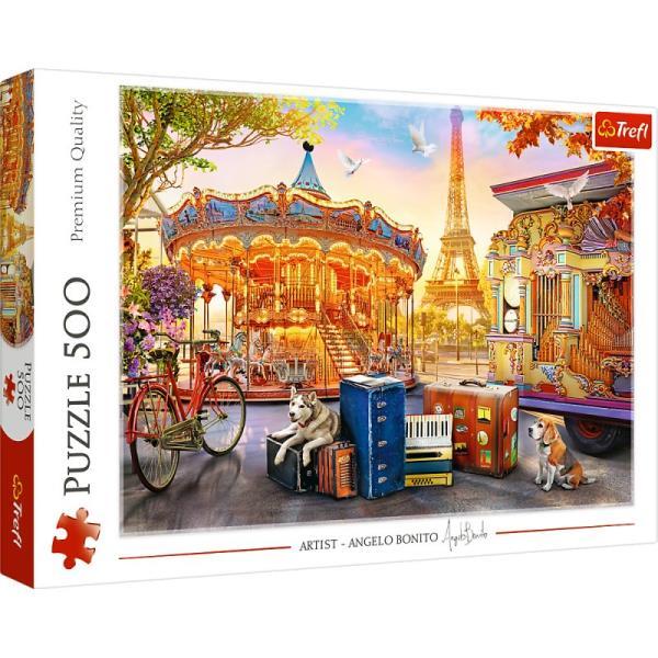 PUZZLE 500 TREFL WAKACJE W PARYŻU