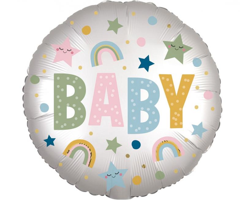 BALON FOLIOWY NATURAL BABY S40