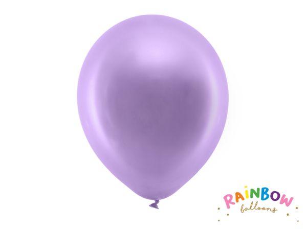 BALONY RAINBOW METAL.FIOLET ŚR.30CM