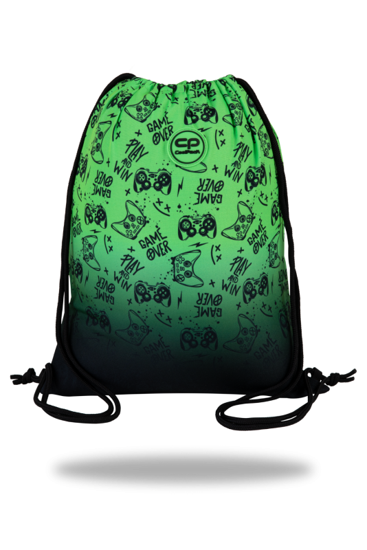 WOREK NA BUTY CP FIRST - GAME OVER GRADIENT GREEN