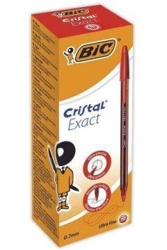 DŁUGOPIS BIC CRISTAL EXACT CZERWONY A/20