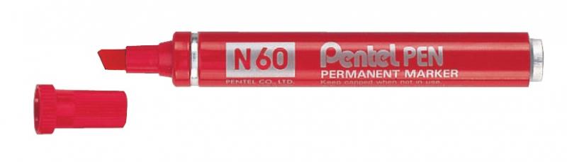 MARKER PENTEL N60 CZERW.PER