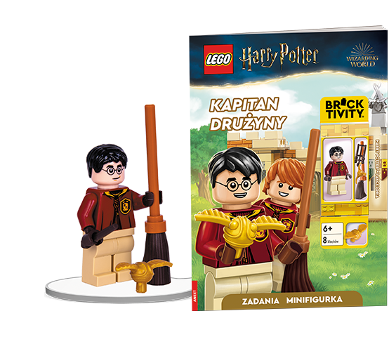 KSIĄŻECZKA LEGO HARRY POTTER. KAPITAN DRUŻYNY