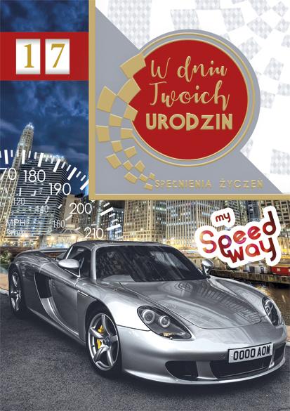 LAURKA B6W POLMAK WYCINANA URODZINY MŁODZIEŻOWE PRZESUWANE