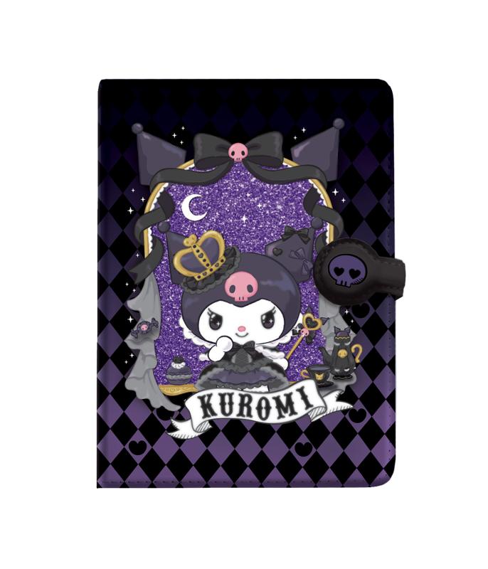 NOTES A5/120 Z MAGNETYCZNYM ZAMKIEM/LINIA - WZÓR 2 KUROMI