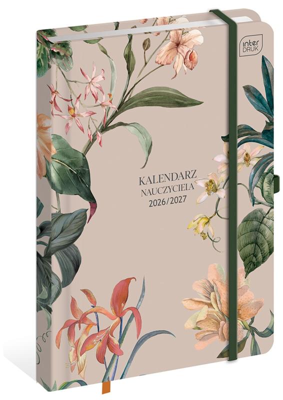 KALENDARZ NAUCZYCIELA A5/352 ORCHIDS 26/27