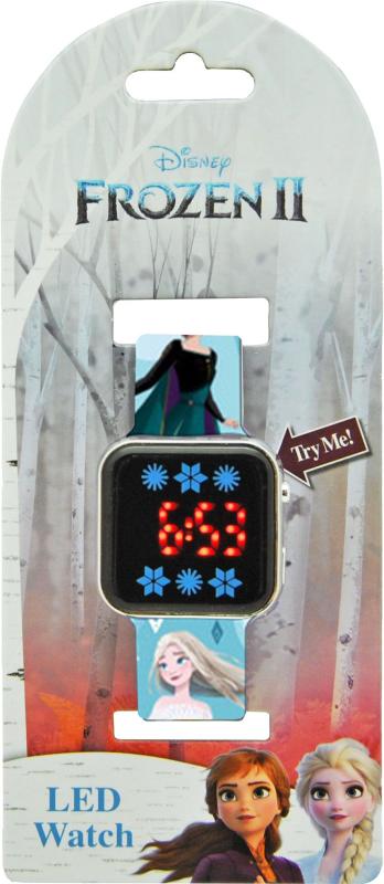 ZEGAREK LED Z KALENDARZEM FROZEN