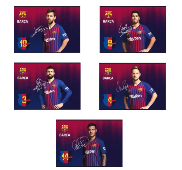 BLOK RYSUNKOWY A4 20 ARK.FCB BARCA Fan 7