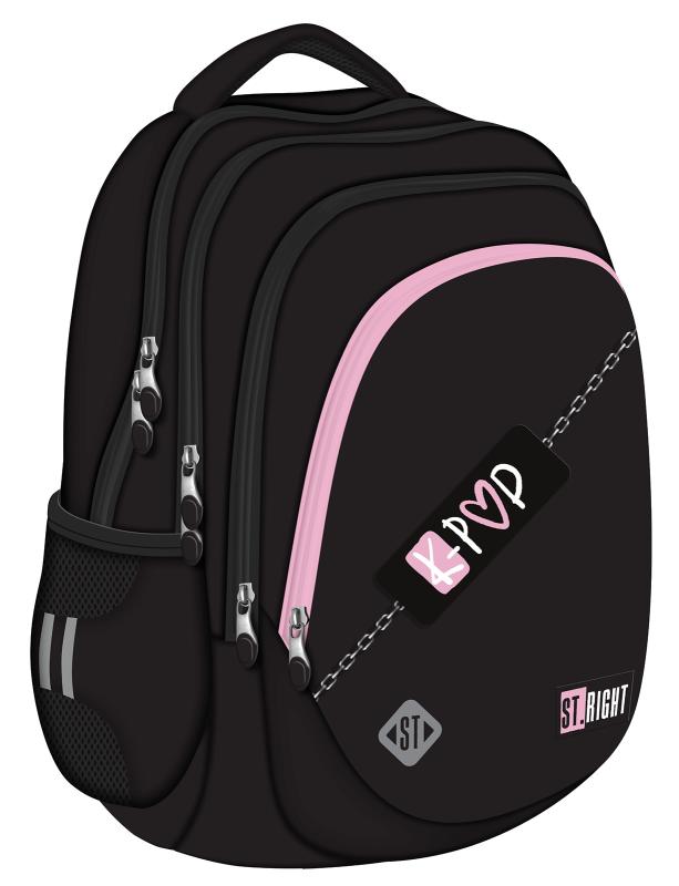PLECAK 4-KOMOROWY PINK K-POP STRIGHT BP-06