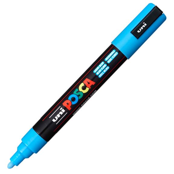 MARKER UNI PC-5M POSCA JASNO NIEBIESKI NR 8