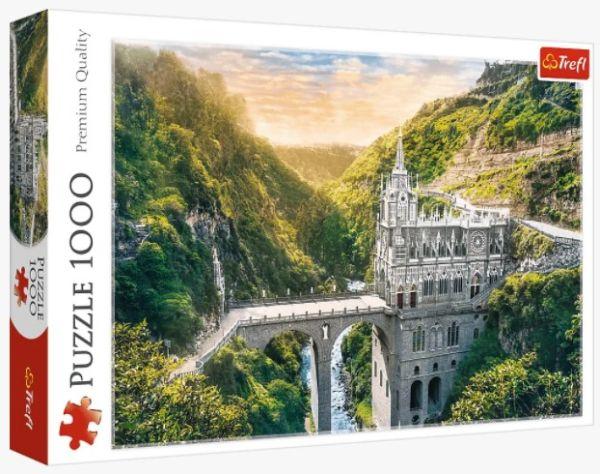 PUZZLE 1000 TREFL SANKTUARIUM LAS LAJAS, KOLUMBIA