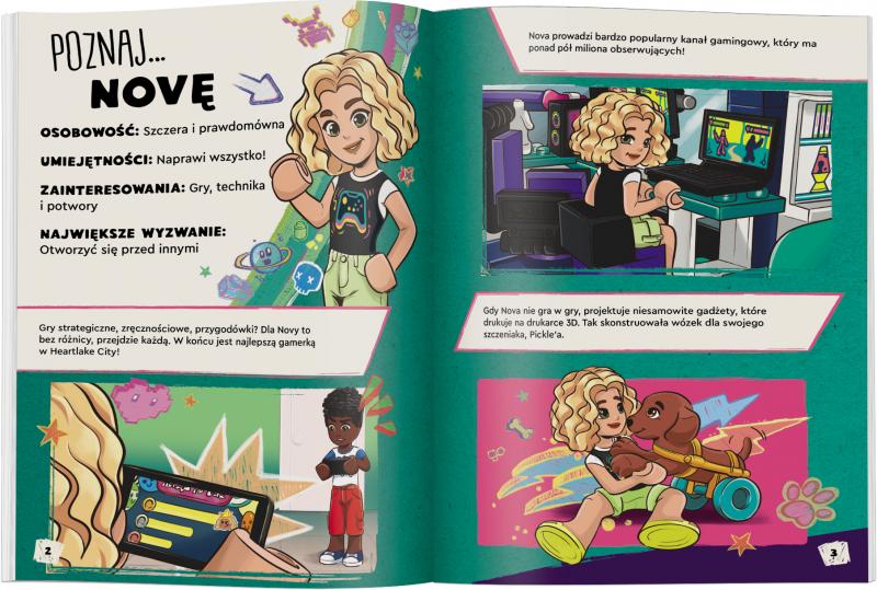 KSIĄŻECZKA LEGO FRIENDS. SIĘGAJ GWIAZD!