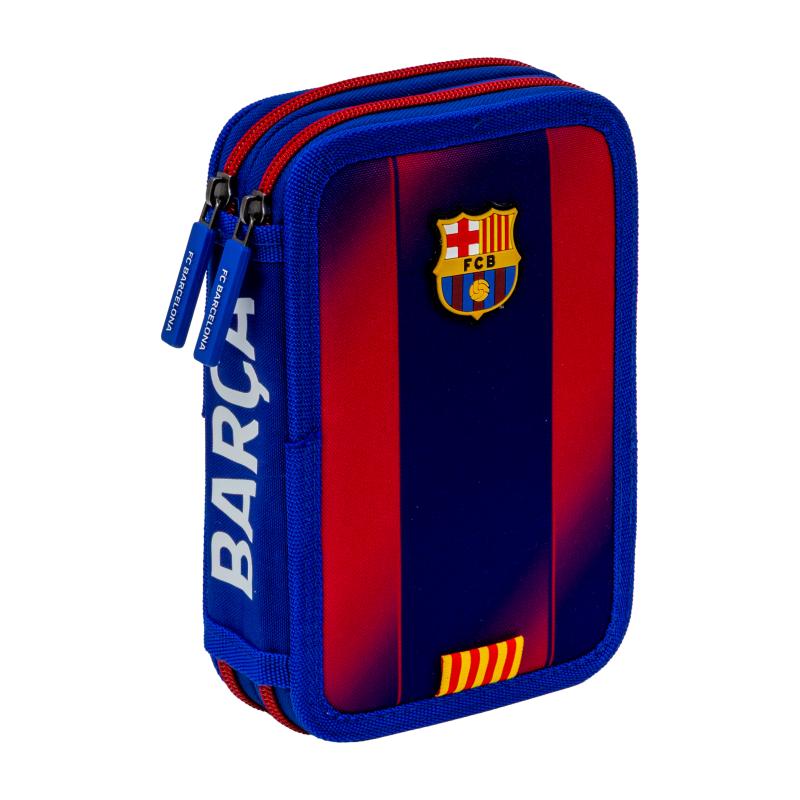 PIÓRNIK PODWÓJNY Z WYPOSAŻENIEM FC BARCELONA YOUNG AC21