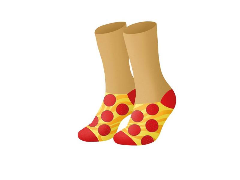 GIFTY-SKARPETKI 43-45 GIFTY PIZZA