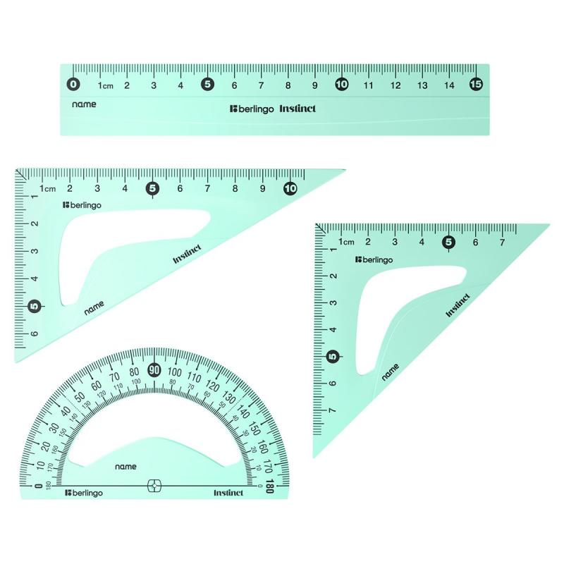 ZESTAW GEOMETRYCZNY BERLINGO INSTINCT MAŁY 15CM