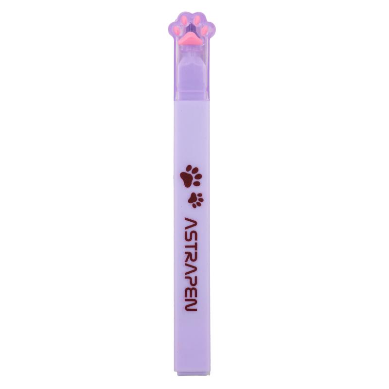 ZAKREŚLACZE Z ŁAPKAMI ASTRAPEN ANIMALS CHOCO - 6 kolorów