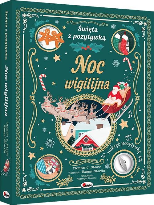 KSIĄŻECZKA ŚWIĘTA Z POZYTYWKĄ NOC WIGILIJNA #ŚWIĘTA