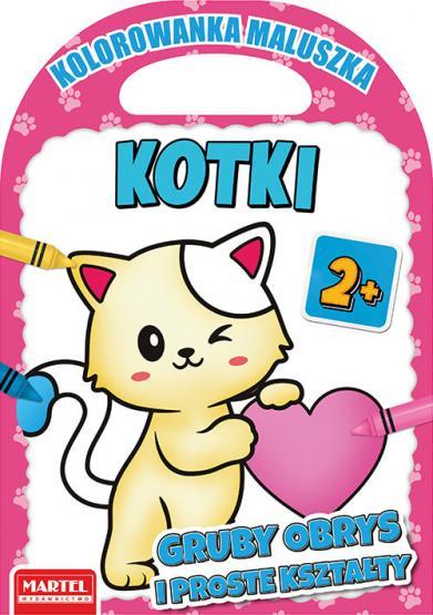 KSIĄŻECZKA KOLOROWANKA MALUSZKA-KOTKI