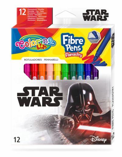 FLAMASTRY 12 KOL. COLORINO / STAR WARS / /12/