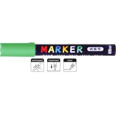 MARKER AKRYLOWY 1-2 MM ZIELONY MG
