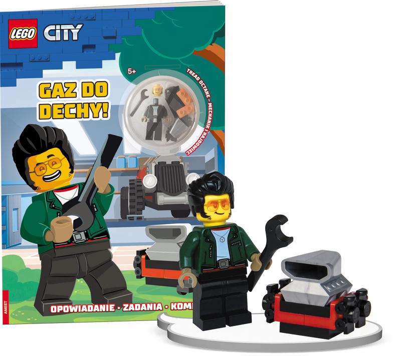 KSIĄŻECZKA LEGO CITY. GAZ DO DECHY!