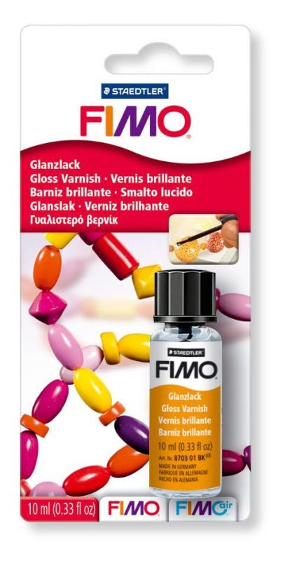 LAKIER ST BŁYSZCZ.FIMO 10ML+PĘDZELEK