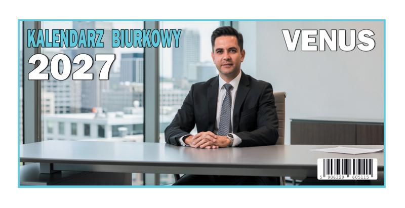 KALENDARZ BIURKOWY VENUS B5