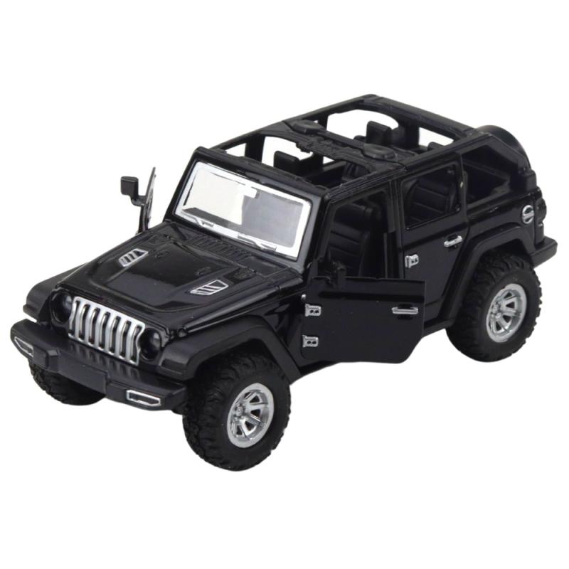 AUTKO TERENOWE SUV METALOWE NAPĘD PULL-BACK OTWIERANE DRZWI MIX