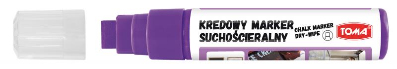 MARKER SUCHOŚĆ.KREDOWY 8X15MM FIOLET.