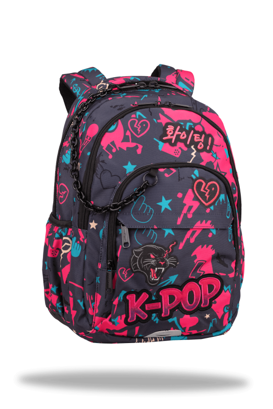 PLECAK SZKOLNYY K-POP - BASIC PLUS - (16) - DARK