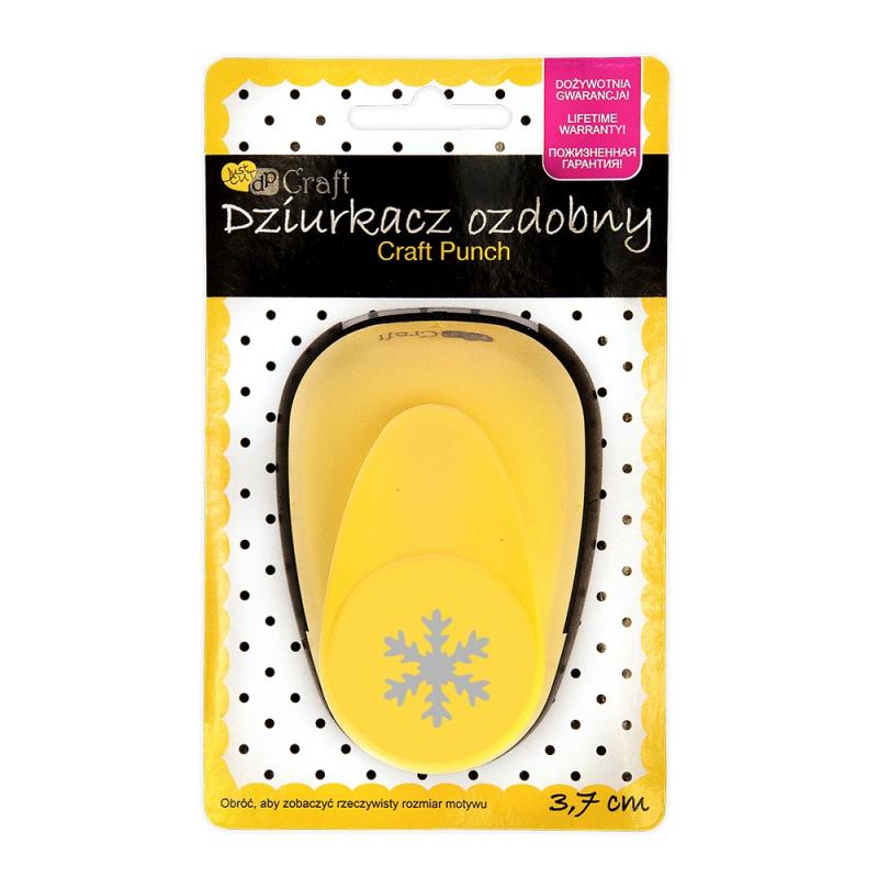 DZIURKACZ OZD.3,7CM ŚNIEŻYNKA 59 #ŚWIĘTA
