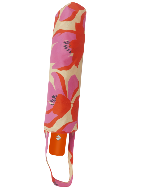PARASOL UMBI CP FLORES ROSA