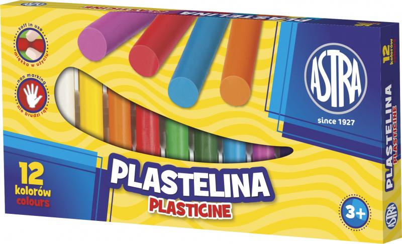 PLASTELINA 12 ASTRA