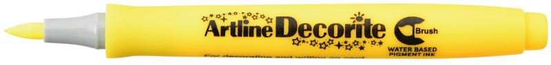 MARKER DECORITE BRUSH ŻÓŁ.