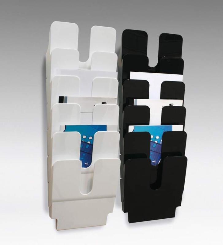 PÓŁKA FLEXIPLUS 6*A4 DURABLE PION CZARNE