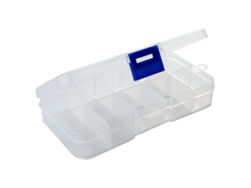PUDEŁKO PLASTIKOWE PUD-9914 ORGANIZER, 13X6,5X2CM