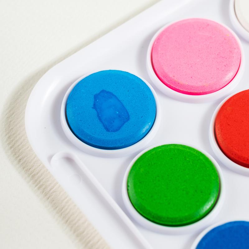 FARBY 21 AKWARELOWE COLORUN+PĘDZELEK DELI