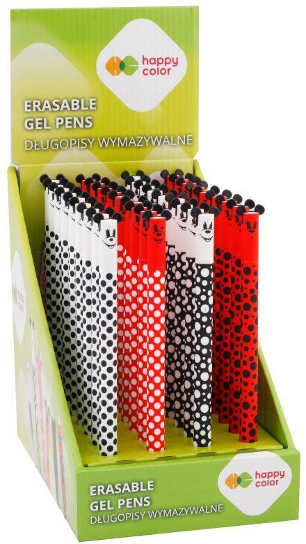 DŁUGOPIS WYMAZYWALNY MIKO POPS 0,5MM NIEBIESKI DISPLAY 36 SZT.